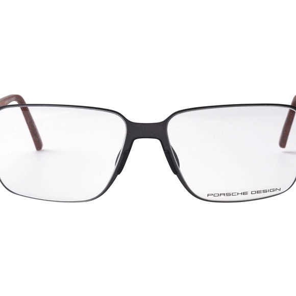 Porsche Design Frame - P'8313-C Brown Rx Eyeglasses 57-15-145 - Picture 2 of 6